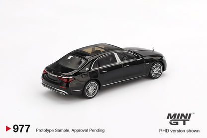 Mini GT Mercedes-Maybach S 680 Black MGT00977 1/64 Diecast