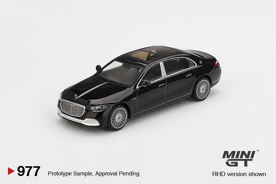 Mini GT Mercedes-Maybach S 680 Black MGT00977 1/64 Diecast