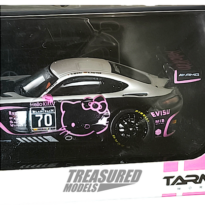Tarmac Works Mercedes AMG GT3 Blancpain GT Series Sprint Cup 2017 Hello Kitty T64-008-HK 1/64 Die Cast