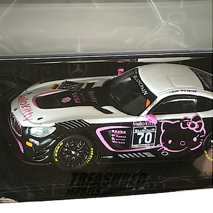 Tarmac Works Mercedes AMG GT3 Blancpain GT Series Sprint Cup 2017 Hello Kitty T64-008-HK 1/64 Die Cast