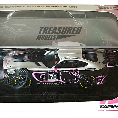 Tarmac Works Mercedes AMG GT3 Blancpain GT Series Sprint Cup 2017 Hello Kitty T64-008-HK 1/64 Die Cast