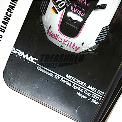 Tarmac Works Mercedes AMG GT3 Blancpain GT Series Sprint Cup 2017 Hello Kitty T64-008-HK 1/64 Die Cast