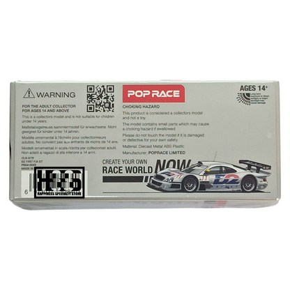 Pop Race Mercedez Benz CLK-GTR D2 1997 FIA GT 2024 PR64-95 1/64 Die Cast