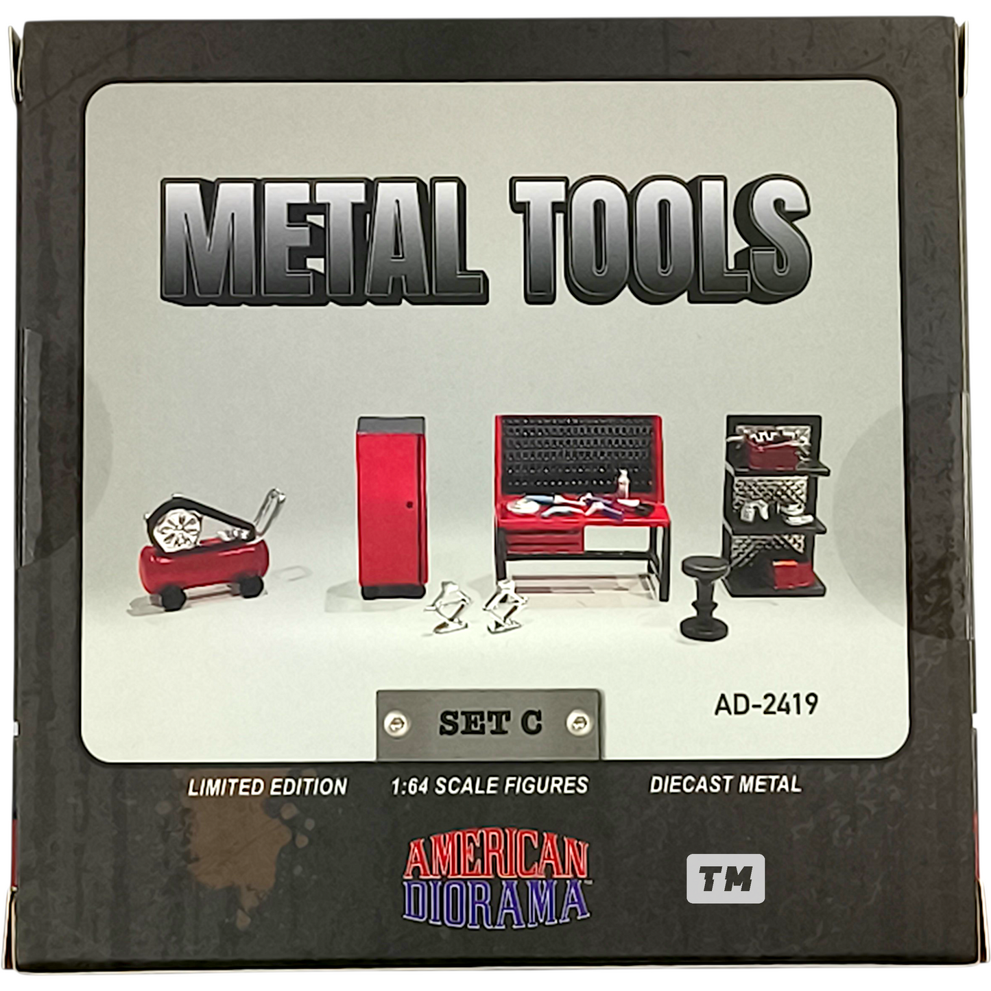 American Diorama Metal Tools C AD-2419 1/64 Figure