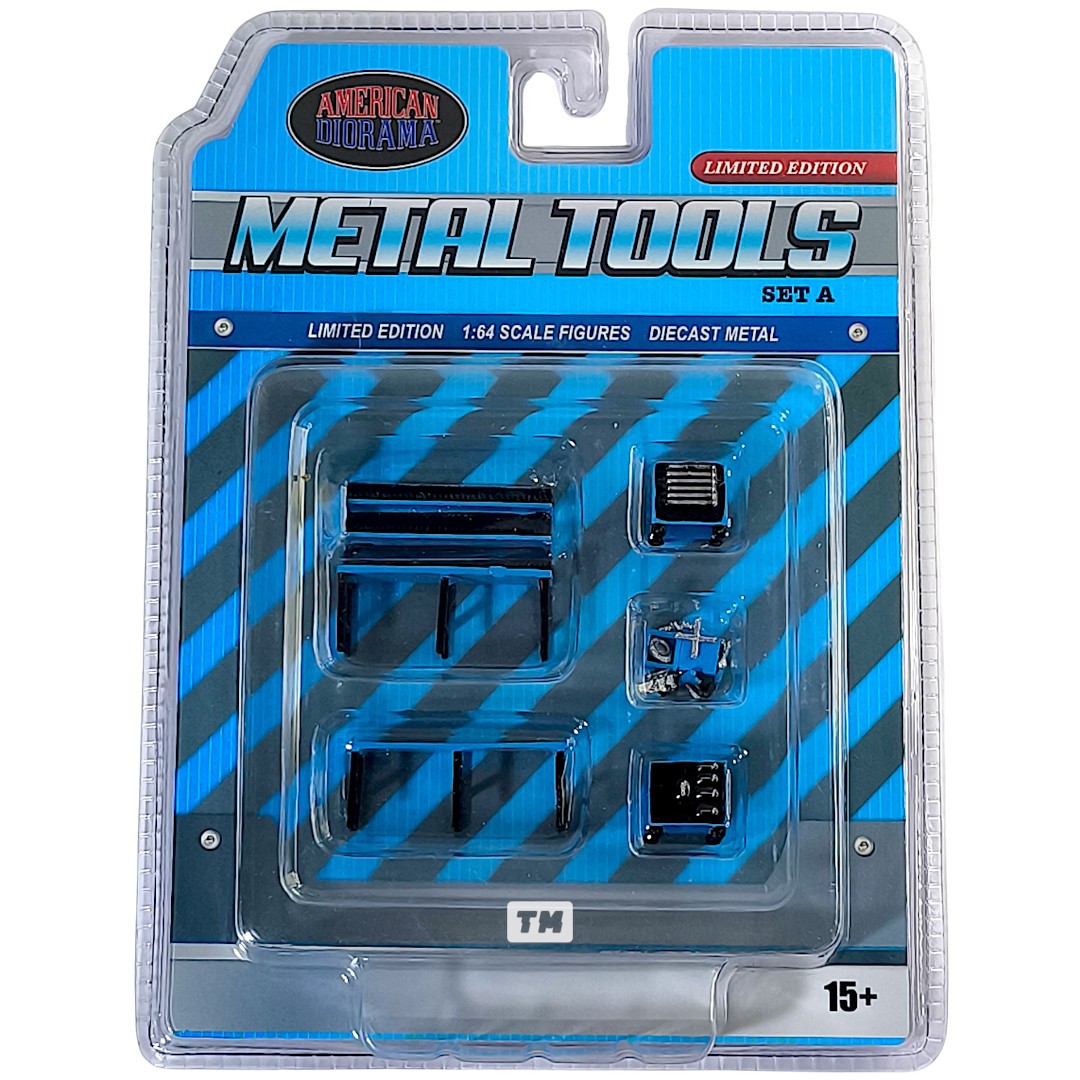 American Diorama Metal Tools Set A AD24499MJ 1/64 Diecast