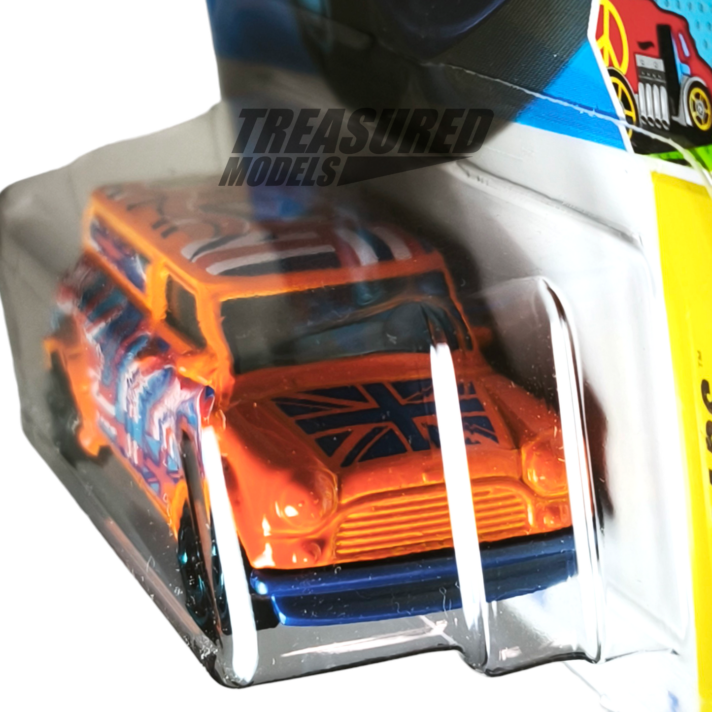 Hot Wheels Mini 67 Austin Mini Van Orange 2025 Main Line HW Art Cars 1/64 Die Cast