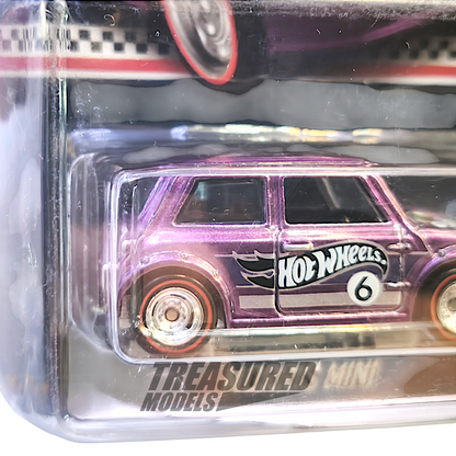 Hot Wheels Mini Cooper Morris Mini Spectraflame Pale Pink 2023 Premium Collector Edition 1/64 Die Cast