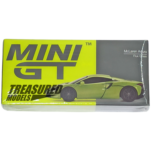 MiniGT 496 McLaren Artura Flux Green 2023 1/64 Die Cast
