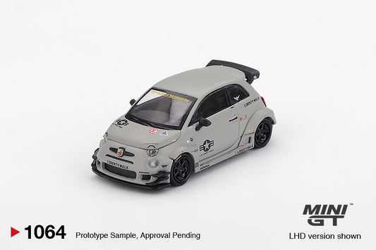 Mini GT Abarth 595 LB-Works x Abas Works Fighter MGT01064 1/64 Diecast