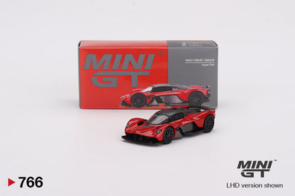 Mini GT Aston Martin Valkyrie Hyper Red MGT00766 1/64 Diecast