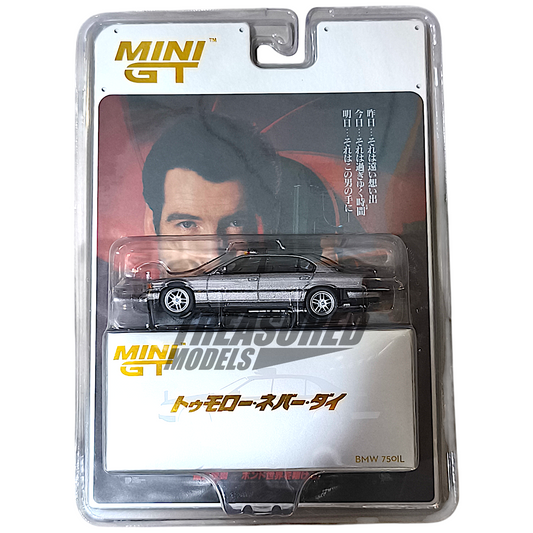 Mini GT BMW 750IL Tomorrow Never Dies Japanese Version MGT00902 1/64 Diecast