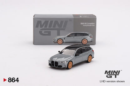 Mini GT BMW M3 Competition Touring Brooklyn Grey MGT00864 1/64 Die Cast