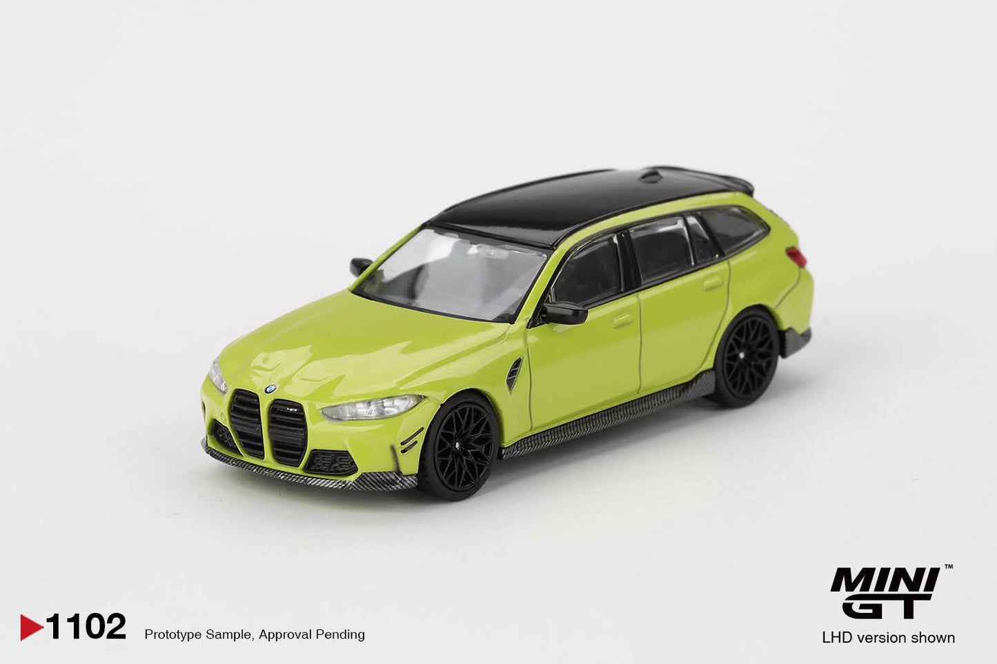 Mini GT BMW M3 M Performance Touring Sao Paulo Yellow MGT01102 1/64 Diecast