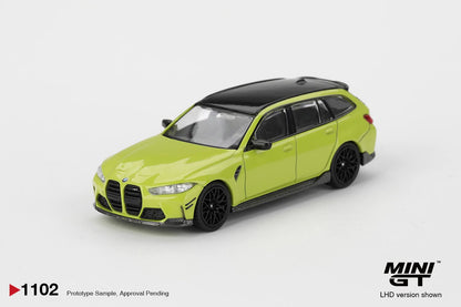 Mini GT BMW M3 M Performance Touring Sao Paulo Yellow MGT01102 1/64 Diecast