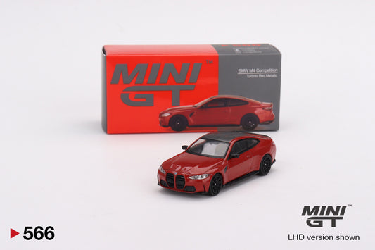 Mini GT BMW M4 Competition G82 Toronto Red Metallic MGT00566 1/64 Die Cast