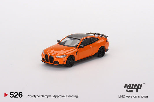 Mini GT BMW M4 M-Performance (G82) Fire Orange MGT00526 1/64 Diecast