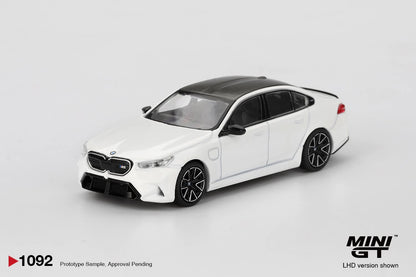 Mini GT BMW M5 Alpine White MGT01092 1/64 Diecast