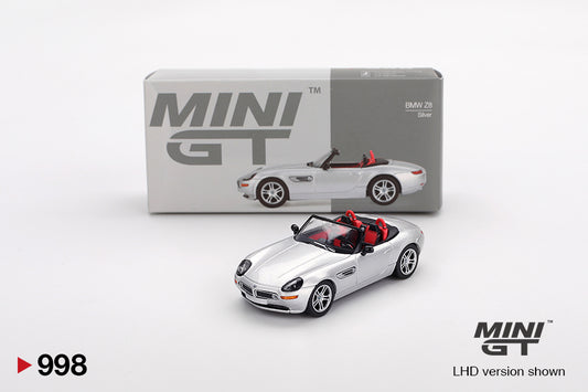 Mini GT BMW Z8 Silver MGT00998 1/64 Diecast