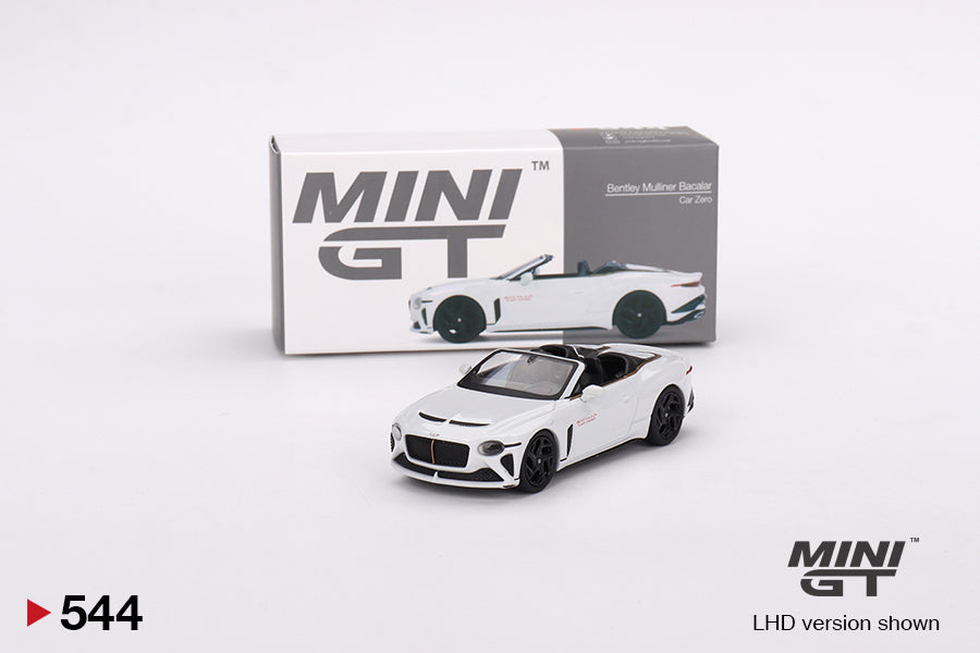 Mini GT Bentley Mulliner Bacalar Car Zero MGT00544 1/64 Die Cast