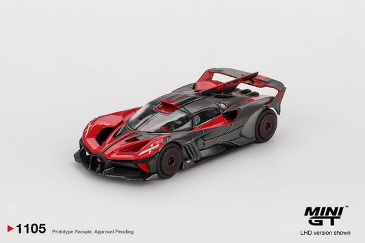 Mini GT Bugatti Bolide Red MGT01105 1/64 Diecast