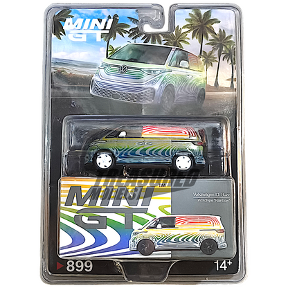 Mini GT CHASE Volkswagen ID.Buzz Prototype Rainbow MGT00899 1/64 Diecast