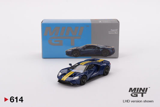 Mini GT Ford GT Sunoco Blue MGT00614 1/64 Die Cast