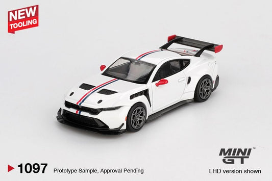 Mini GT Ford Mustang GTD Spirit of America MGT01097 1/64 Diecast