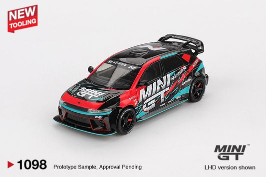 Mini GT Hyundai Ioniq 5N MINI GT RS-01T 2025 Tokyo Auto Salon MGT01098 1/64 Diecast