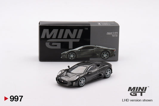 Mini GT Jaguar C-X75 Test Car MGT00997 1/64 Die Cast