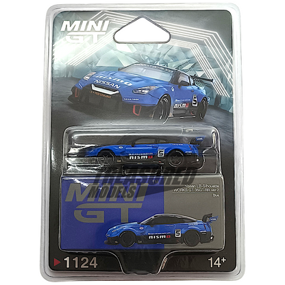 Mini GT LB-Silhouette WORKS GT NISSAN 35GT-RR Ver.2 Blue Blister