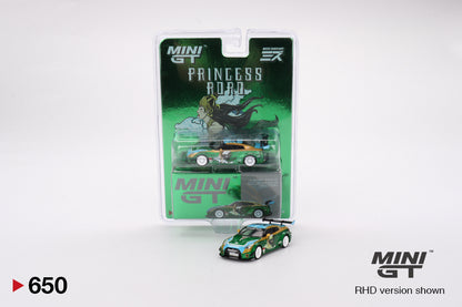 Mini GT LB-Silhouette WORKS GT Nissan 35GT-RR Ver.2 PRINCESS RORO MINI GT x MIZU Diecast MGT00650 1/64 Die Cast