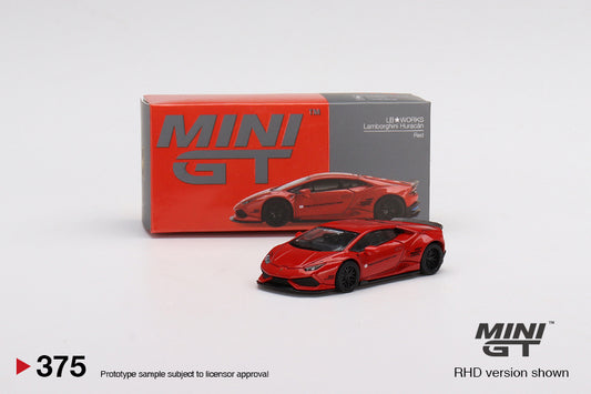 Mini GT LB★WORKS Lamborghini Huracan ver. 2 Red MGT00375 1/64 Die Cast