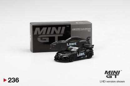 Mini GT LB★WORKS Toyota GR Supra Black MGT00236 1/64 Die Cast