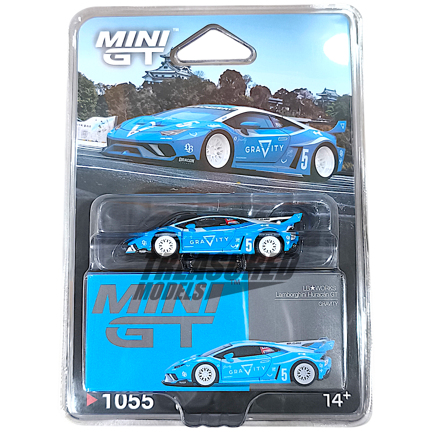 Mini GT Lamborghini LB☆WORKS Huracán GT GRAVITY Blister Packaging