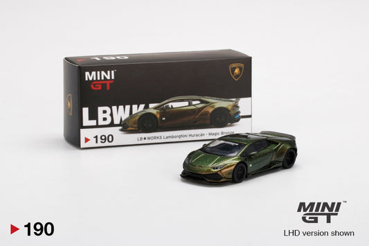 Mini GT Lamborghini LB★WORKS Huracán ver. 2 Magic Bronze MGT00190 1/64 Die Cast