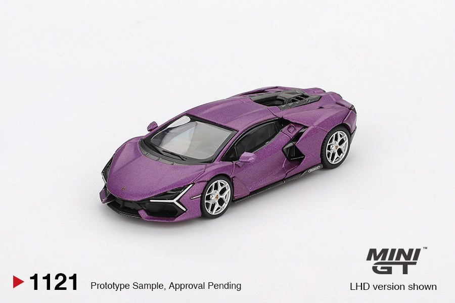 Mini GT Lamborghini Revuelto Viola 30th Matte MGT01121 1/64 Die Cast