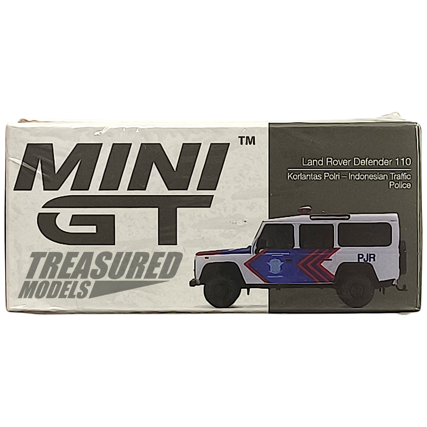 Mini GT Land Rover Defender 110 Korlantas Polri – Indonesian Traffic Police MGT00157 1/64 Diecast