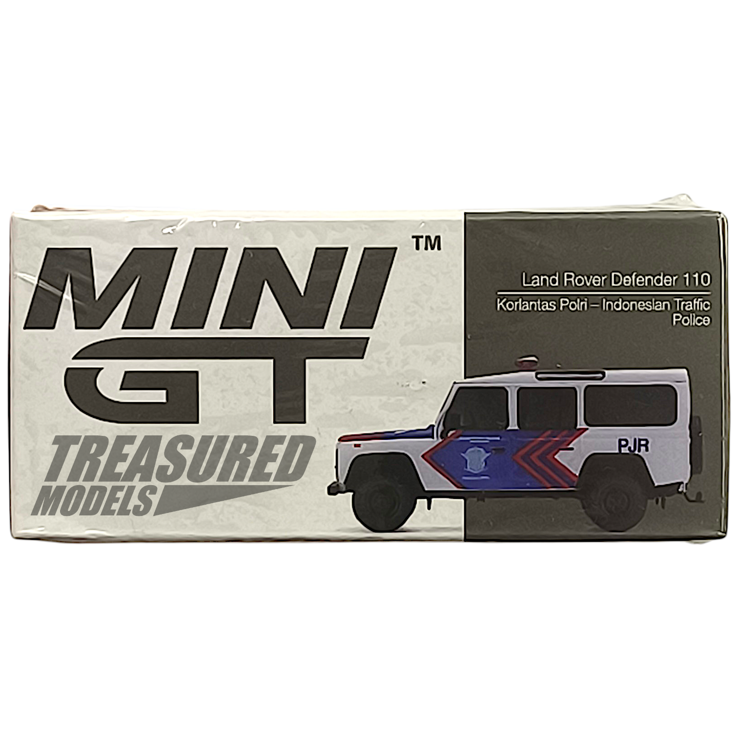 Mini GT Land Rover Defender 110 Korlantas Polri – Indonesian Traffic Police MGT00157 1/64 Diecast
