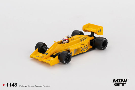 Mini GT Lotus 99T #11 Satoru Nakajima 1987 Monaco Grand Prix MGT01148 1/64 Diecast
