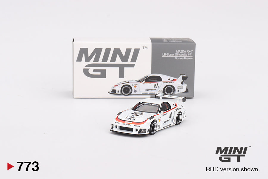Mini GT MAZDA RX-7 LB-Super Silhouette #41 Numero Reserve MGT00773 1/64 Die Cast