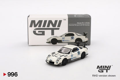 Mini GT Mazda RX-7 (FD3S) Itosyoukai Rei-gouki with RE Amemiya MGT00996 1/64 Die Cast