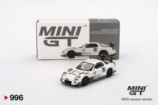 Mini GT Mazda RX-7 (FD3S) Itosyoukai Rei-gouki with RE Amemiya MGT00996 1/64 Die Cast