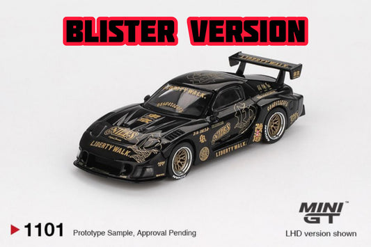 Mini GT Mazda RX-7 LB-Super Silhouette FD-NILES Blister Packaging MGT01101 1/64 Diecast