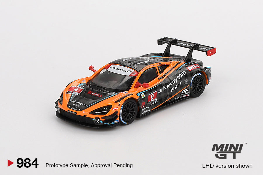 Mini GT McLaren 720S GT3 Evo Pfaff Motorsports 2024 IMSA Daytona 24 Hrs MGT00984 1/64 Diecast