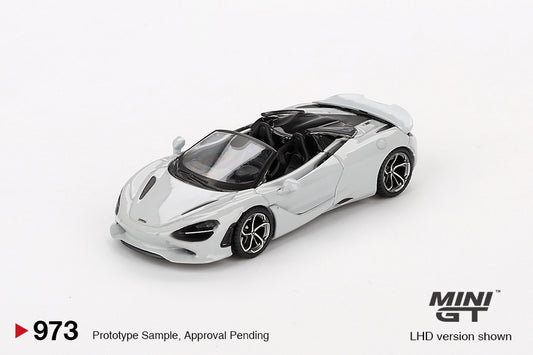 Mini GT McLaren 750S Spider Cirrus Grey MGT00973 1/64 Die Cast