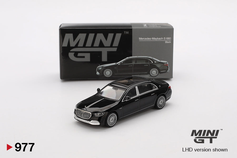 Mini GT Mercedes-Maybach S 680 Black MGT00977 1/64 Diecast