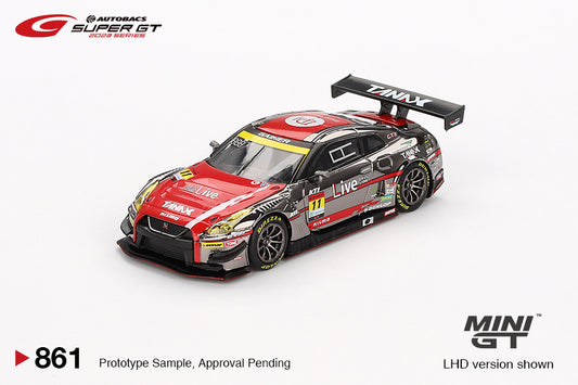 Mini GT Nissan GT-R NISMO GT3 #11 GAINER TANAX GT-R GAINER 2023 SUPER GT SERIES MGT00861 1/64 Die Cast