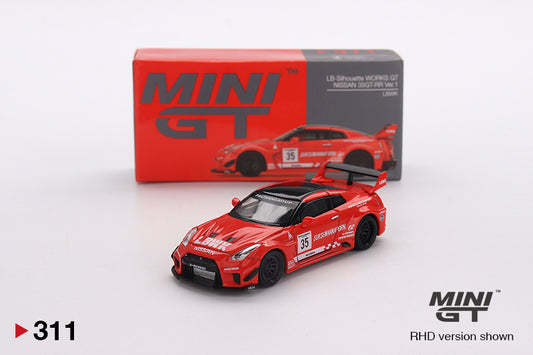 Mini GT Nissan LB-Silhouette WORKS GT 35GT-RR Ver.1 LBWK MGT00311 1/64 Die Cast