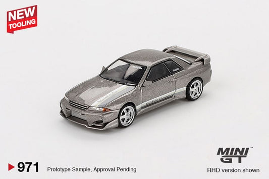 Mini GT Nissan Skyline GT-R (R32) Veilside Combat C-I Veilside Combat Grey MGT00971 1/64 Die Cast