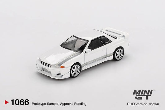 Mini GT Nissan Skyline GT-R R32 Veilside Combat C-I White MGT01066 1/64 Diecast